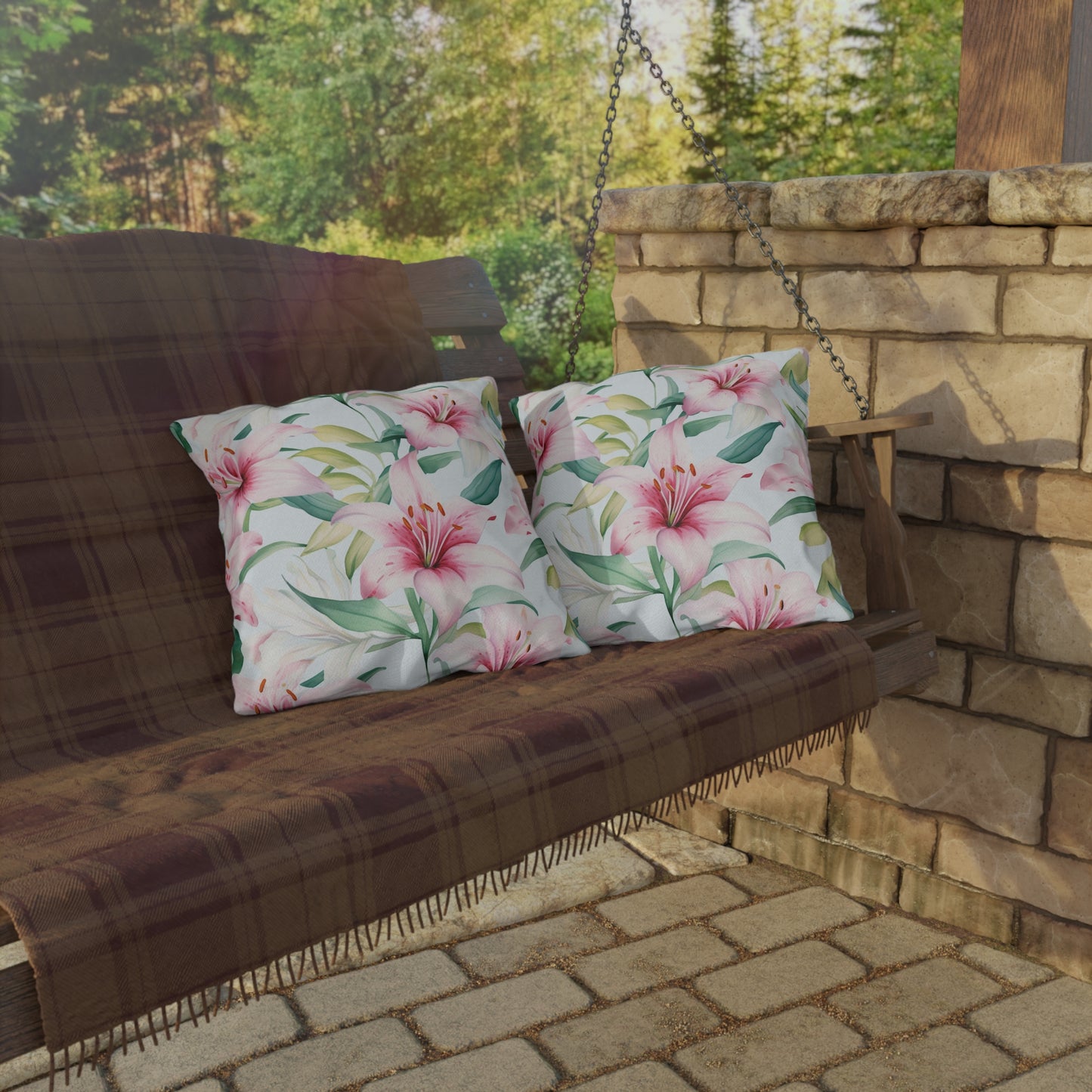 Bloom Bliss Outdoor Pillow