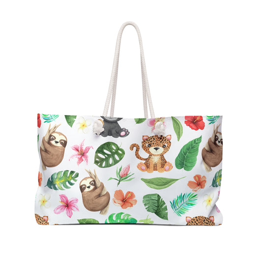 Tropical Escape Weekender Tote