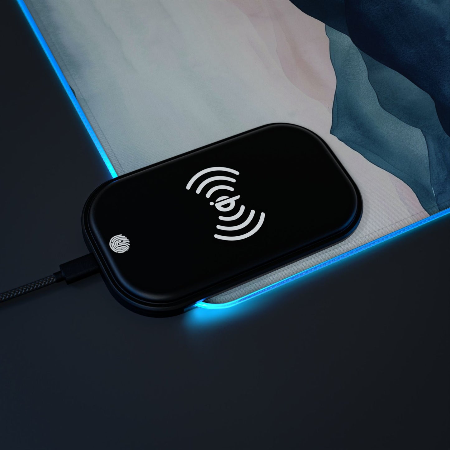 RGB Gaming Mouse Pad with Wireless Charging